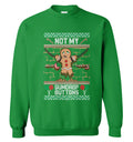 Gingerbread not my gumdrop buttons Christmas Sweater - Holiday Gift product image 2