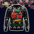Santa Skateboard Ho Ho Ho 3D Funny Xmas Gifts 3D Ugly Christmas Sweater - Holiday Gift product image