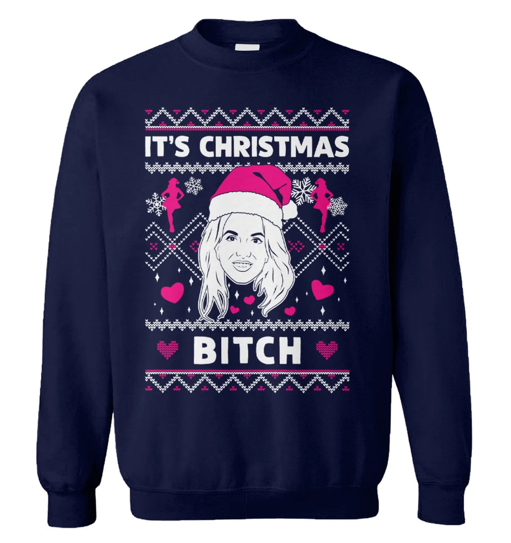 Britney it’s Christmas b*tch Christmas Sweater - Holiday Gift product image 2