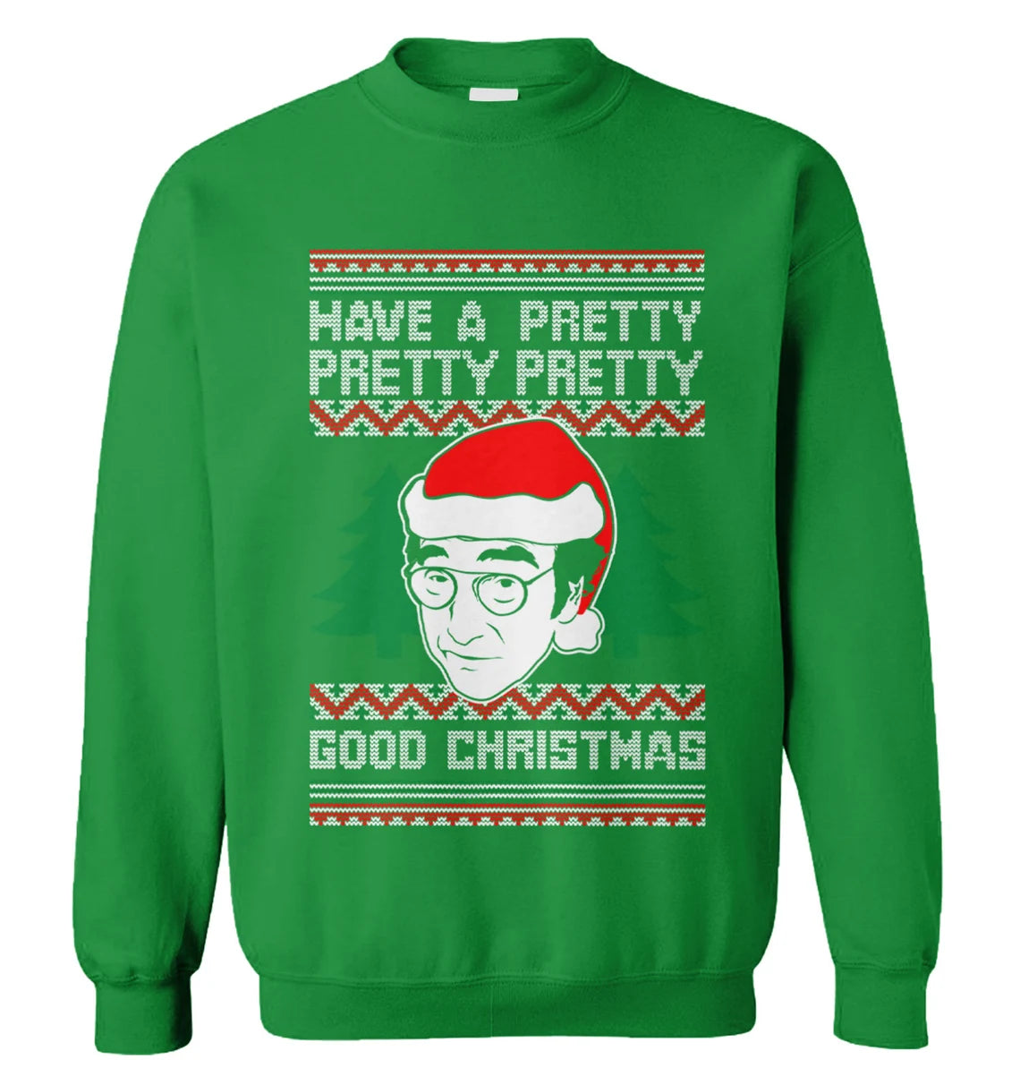 Larry David have a pretty pretty pretty good Christmas Sweater - Holiday Gift product image 2