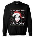 Phoebe Buffay it’s Christmas i know Christmas Sweater - Holiday Gift product image 2
