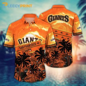 San Francisco Giants MLB Hawaiian Beach Summer - Adult & Kids T-Shirts, Sweatshirts & Hoodies apparel design preview 1