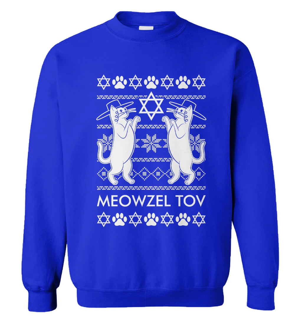 Meowzel Tov cats Christmas Sweater - Holiday Gift product image 2