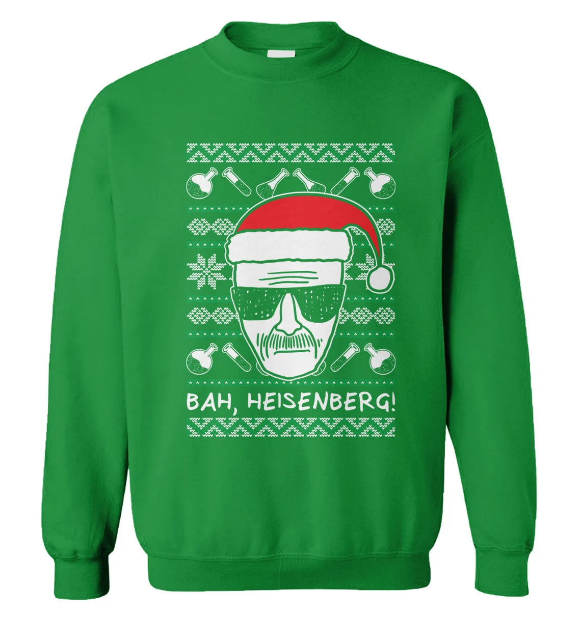 Walter White bah heisenberg Christmas Sweater - Holiday Gift product image 2