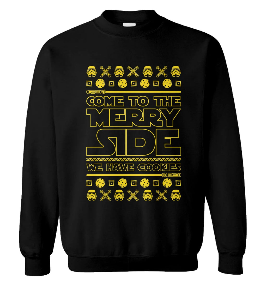 Come to the merry side Christmas Sweater - Holiday Gift product image 2
