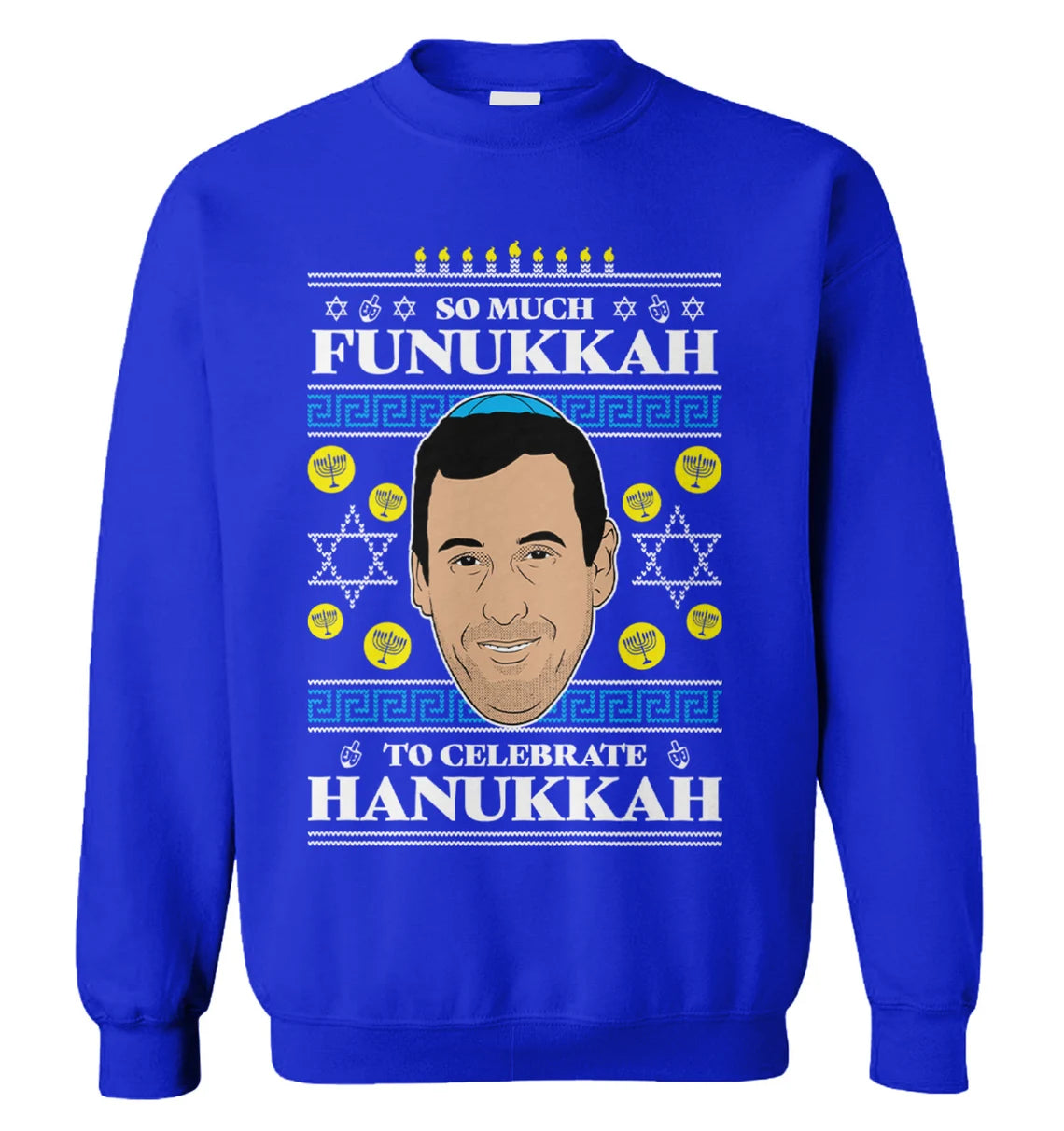 So much funukkah to celebrate hanukkah Christmas Sweater - Holiday Gift product image 2