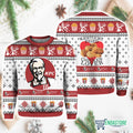 Kentucky Fried Chicken Lover 3D Ugly Christmas Sweater - Holiday Gift product image 2