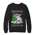 Santa hat cow dabbing Christmas Sweater - Holiday Gift product image 2