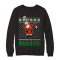 Dabbing santa lacrosse Christmas Sweater - Holiday Gift product image 2