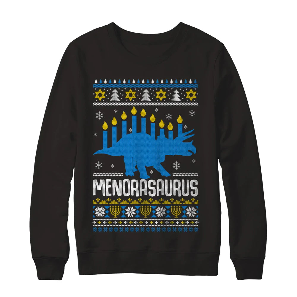 Dinosaur menorasaurus Christmas Sweater - Holiday Gift product image 2