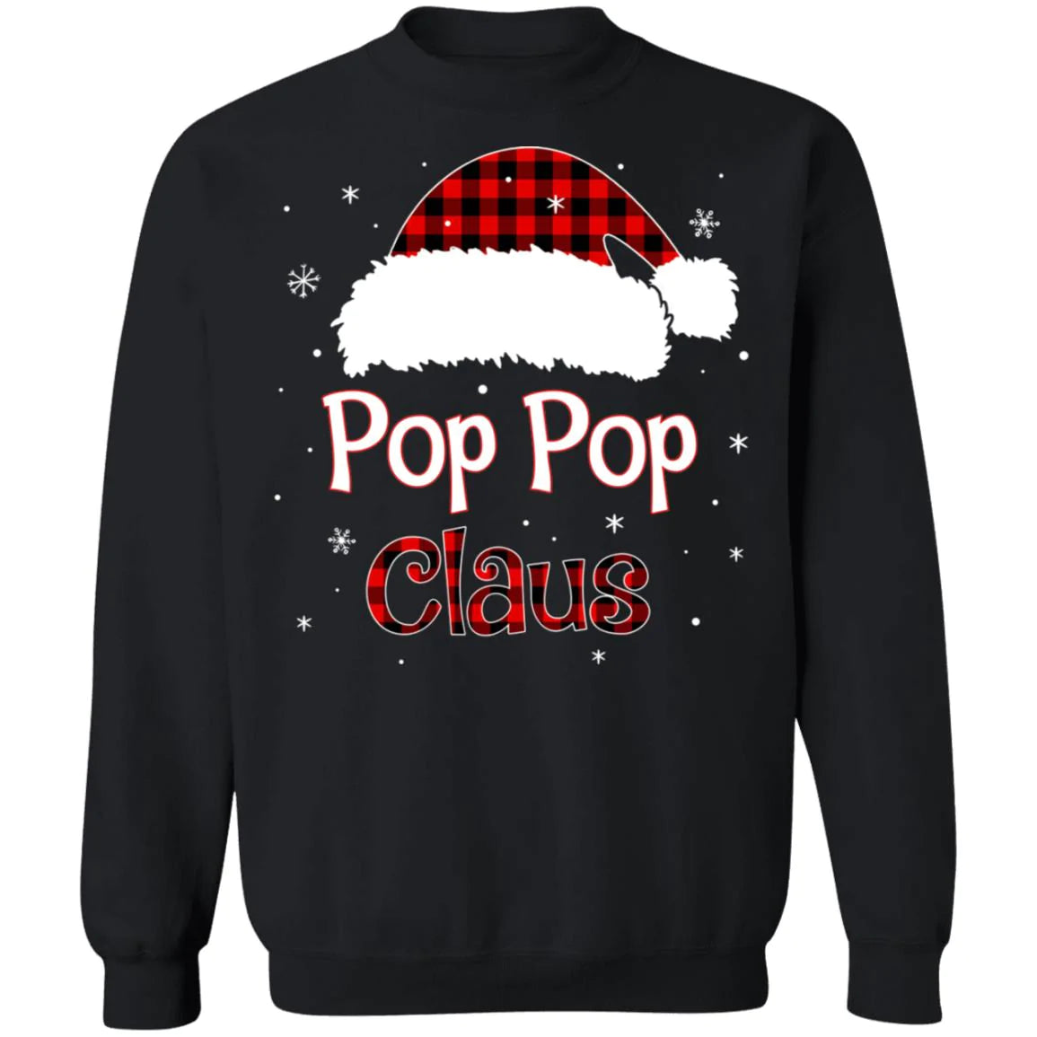 Santa pop pop claus Christmas Sweater - Holiday Gift product image 2