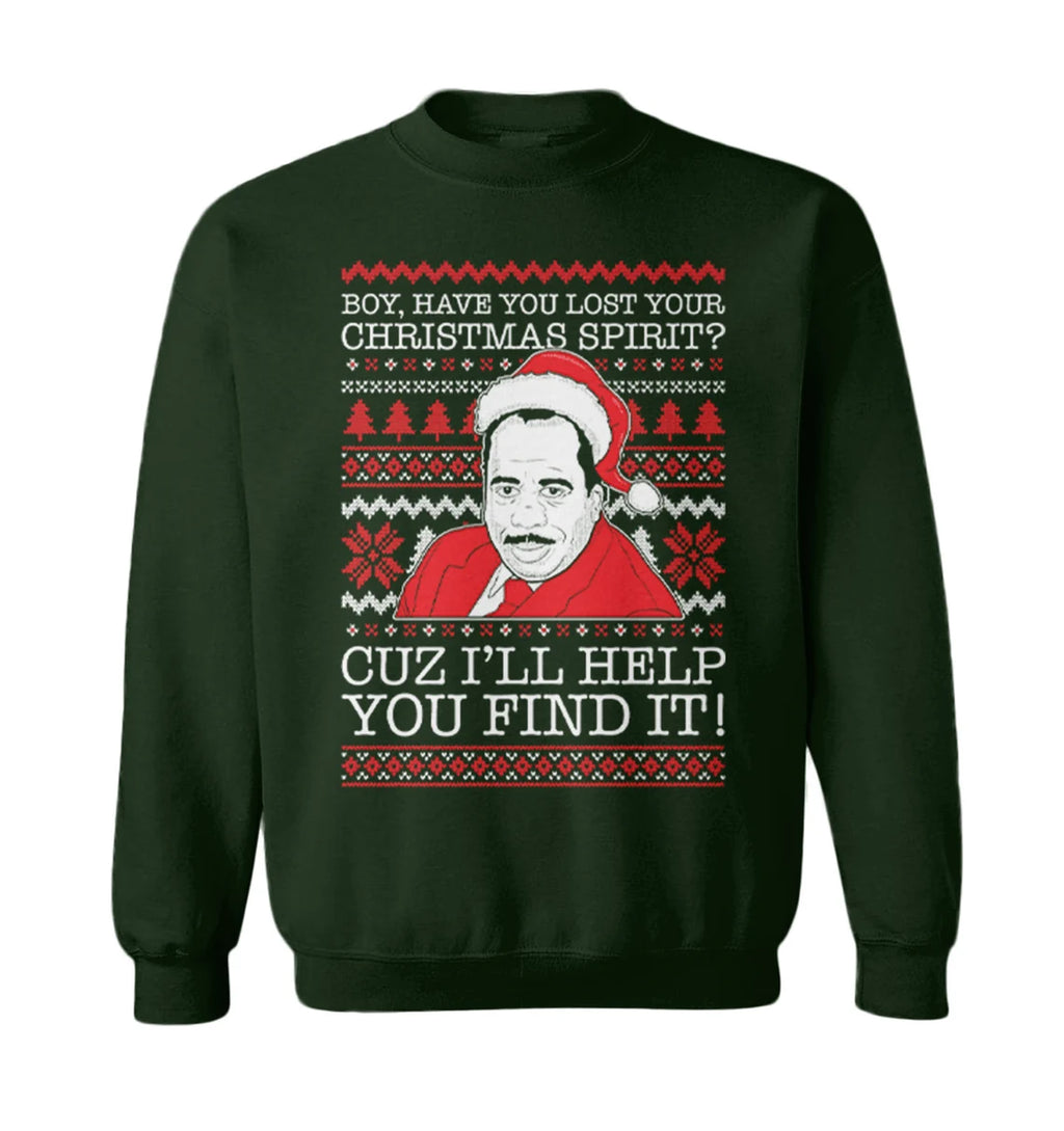 Boy have you lost your christmas spirit cuz i’ll help you find it Christmas Sweater - Holiday Gift product image 2