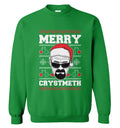 Walter White merry crystmeth Christmas Sweater - Holiday Gift product image 2