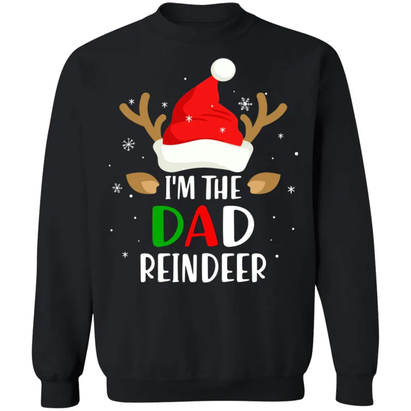 I’m the dad reindeer Christmas Sweater - Holiday Gift product image 2