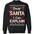 Dear santa i can explain Christmas Sweater - Holiday Gift product image 2