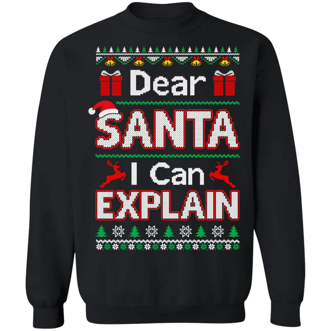 Dear santa i can explain Christmas Sweater - Holiday Gift product image 2