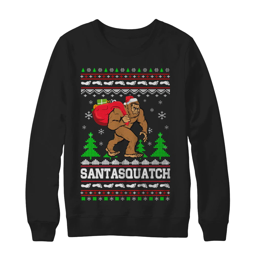 Santasquatch bigfoot Christmas Sweater - Holiday Gift product image 2