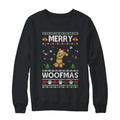 Merry woofmas yorkie santa Christmas Sweater - Holiday Gift product image 2
