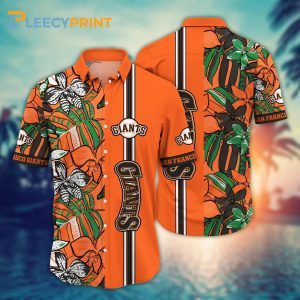 San Francisco Giants Tropical Lines Exhibition - Adult & Kids T-Shirts, Sweatshirts & Hoodies apparel design preview 1