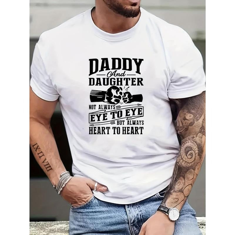 1 Pc 100% Cotton Crew Neck Daddy Daughter Print - Adult & Kids T-Shirts, Sweatshirts & Hoodies apparel design preview 1