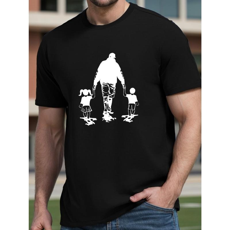 1 Pc 100% Cotton Father Son Daughter Print Casual - Adult & Kids T-Shirts, Sweatshirts & Hoodies apparel design preview 1