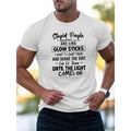 1 Pc 100% Cotton Funny Letters Print Crew Neck Short - Adult & Kids T-Shirts, Sweatshirts & Hoodies apparel design preview 1