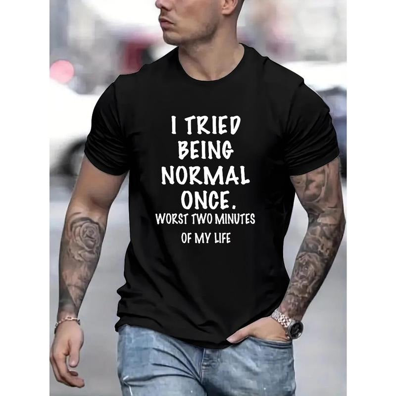 1 Pc 100% Cotton I Tried Being Normal Once - Adult & Kids T-Shirts, Sweatshirts & Hoodies apparel design preview 1