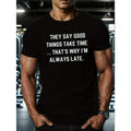 1 Pc 100% Cotton THEY SAY GOOD... Letter Print Crew - Adult & Kids T-Shirts, Sweatshirts & Hoodies apparel design preview 1