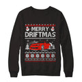 Merry drifting car Christmas Sweater - Holiday Gift product image 2
