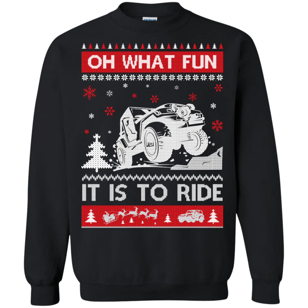 Oh what fun it is to ride Christmas Sweater - Holiday Gift product image 2