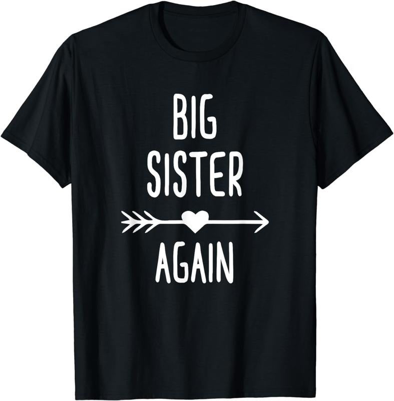 [100% Cotton] Big Sister Again Sis Be Teens - Adult & Kids T-Shirts, Sweatshirts & Hoodies apparel design preview 1