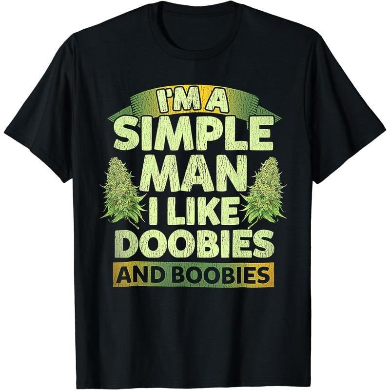 [100% Cotton] Short Sleeve I'M Simple Man I Like - Adult & Kids T-Shirts, Sweatshirts & Hoodies apparel design preview 1