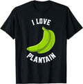 [100% Cotton] Fruit Lover Plantain I Love - Adult & Kids T-Shirts, Sweatshirts & Hoodies apparel design preview 1