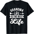 [100% Cotton] Grandma Life Is Best - Adult & Kids T-Shirts, Sweatshirts & Hoodies apparel design preview 1