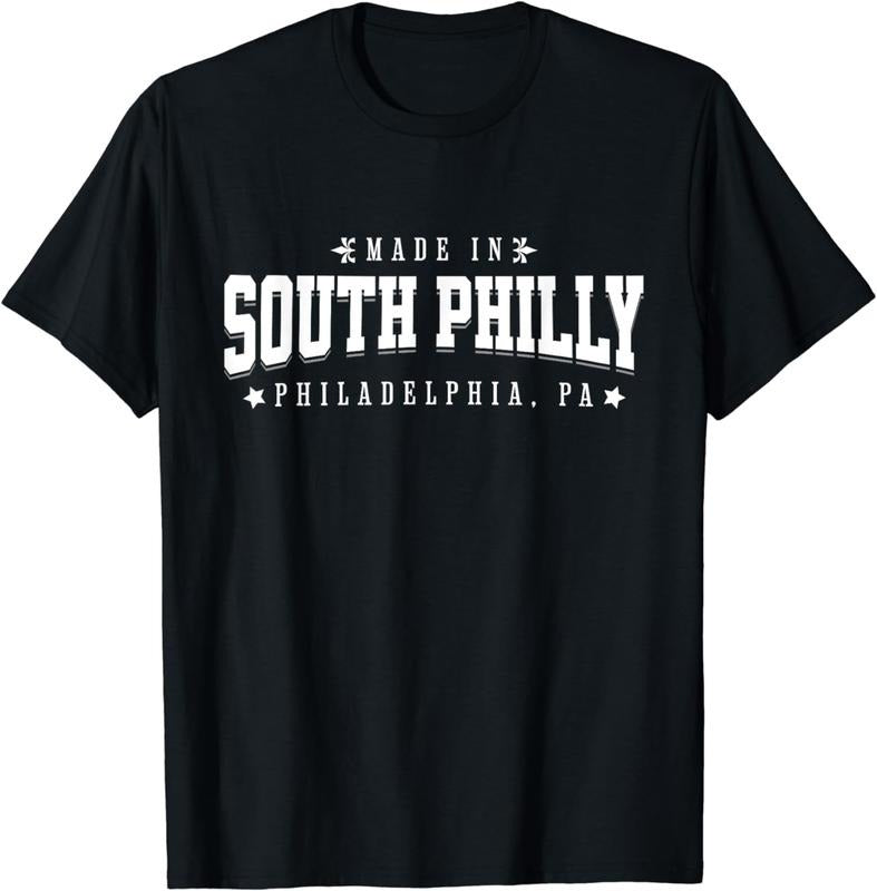 [100% Cotton] Made South Philly Philadelphia PA - Adult & Kids T-Shirts, Sweatshirts & Hoodies apparel design preview 1