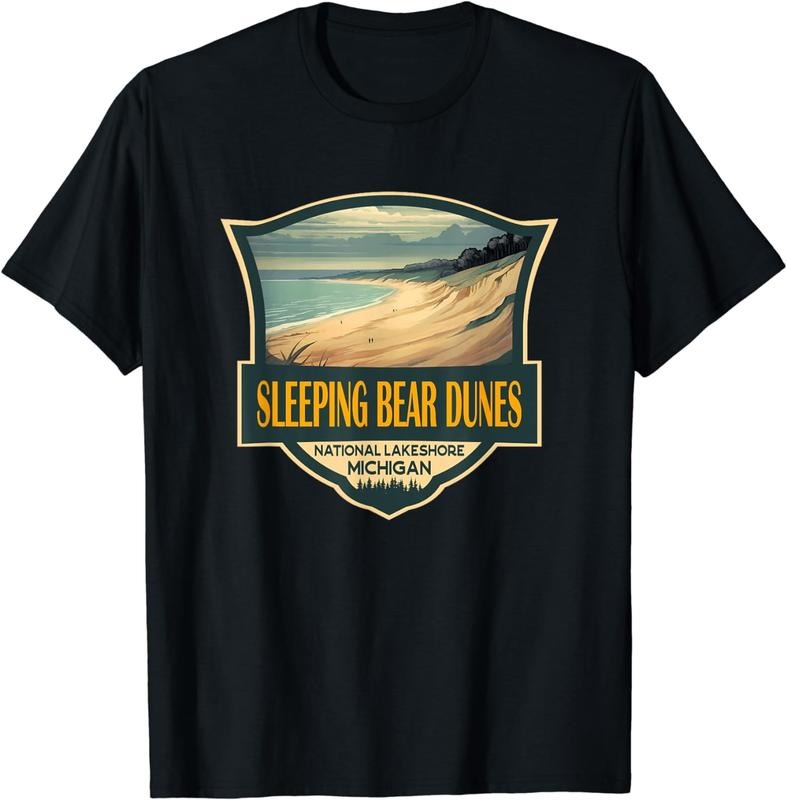 [100% Cotton] Sleeping Bear Dunes National Lakeshore - Adult & Kids T-Shirts, Sweatshirts & Hoodies apparel design preview 1