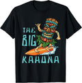 [100% Cotton] Tiki Big Kahuna Surfer Funny Tropical - Adult & Kids T-Shirts, Sweatshirts & Hoodies apparel design preview 1