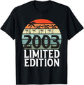 [100% Cotton] Vintage 2003 Limited Year Birth - Adult & Kids T-Shirts, Sweatshirts & Hoodies apparel design preview 1