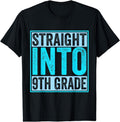 [100% Cotton]Back School Straight 9th Grade - Adult & Kids T-Shirts, Sweatshirts & Hoodies apparel design preview 1