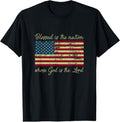 100% Cotton Blessed Is Nation Whose God Lord Prayer - Adult & Kids T-Shirts, Sweatshirts & Hoodies apparel design preview 1