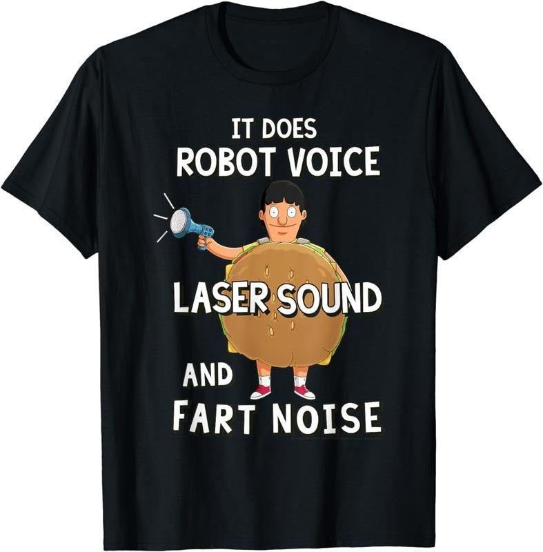 [100% Cotton]Bob'S Burgers Gene Megaphone - Adult & Kids T-Shirts, Sweatshirts & Hoodies apparel design preview 1