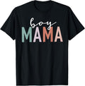100% Cotton Boy Mama Mother Mom Leopard Print - Adult & Kids T-Shirts, Sweatshirts & Hoodies apparel design preview 1