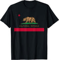 100% Cotton California Republic Flag Patriotic State - Adult & Kids T-Shirts, Sweatshirts & Hoodies apparel design preview 1