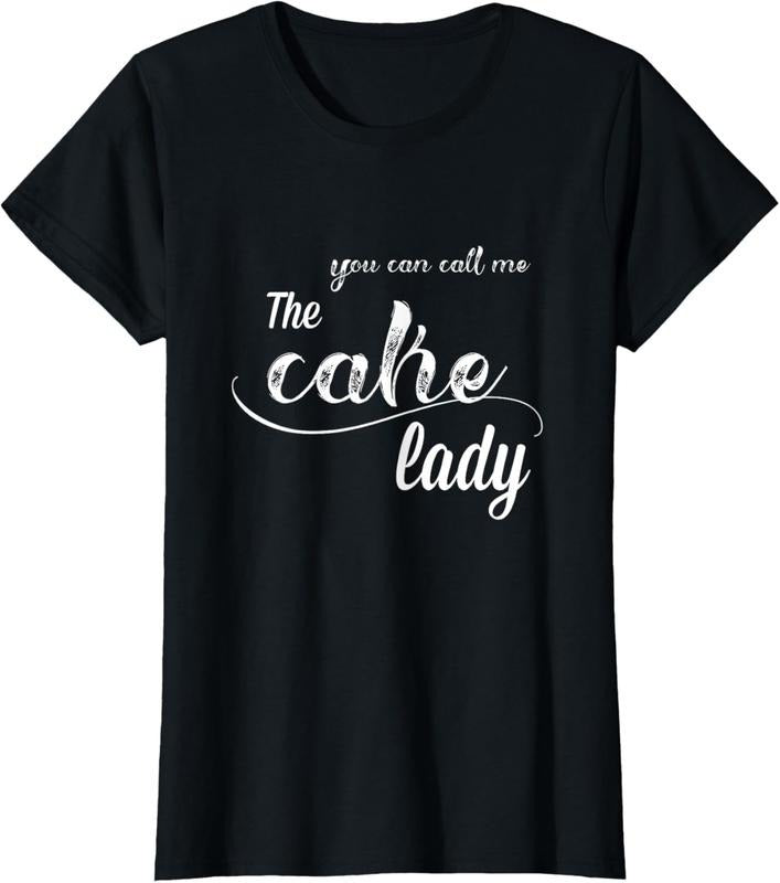 100% Cotton Call Me Cake Lady - Adult & Kids T-Shirts, Sweatshirts & Hoodies apparel design preview 1