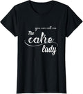 100% Cotton Call Me Cake Lady - Adult & Kids T-Shirts, Sweatshirts & Hoodies apparel design preview 1