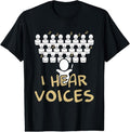 100% Cotton Choir Teacher I Hear Voices Funny - Adult & Kids T-Shirts, Sweatshirts & Hoodies apparel design preview 1