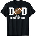 100% Cotton Dad Boy Football Lover First Party - Adult & Kids T-Shirts, Sweatshirts & Hoodies apparel design preview 1
