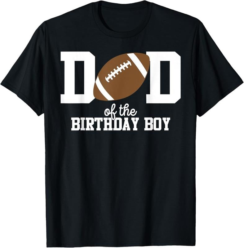 100% Cotton Dad Boy Football Lover First Party - Adult & Kids T-Shirts, Sweatshirts & Hoodies apparel design preview 1