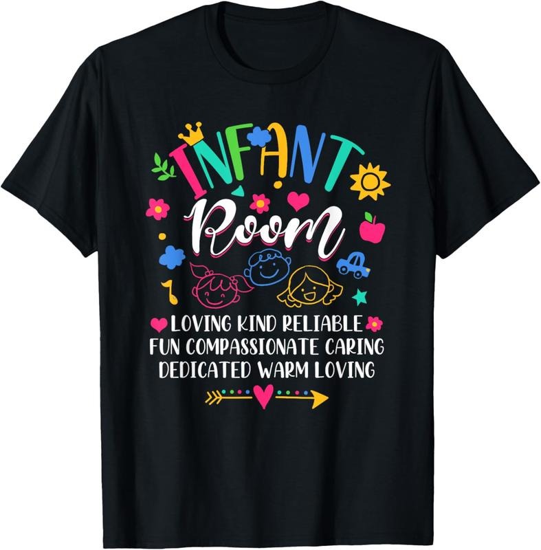 100% Cotton Daycare Provider Loving Kind Reliable - Adult & Kids T-Shirts, Sweatshirts & Hoodies apparel design preview 1