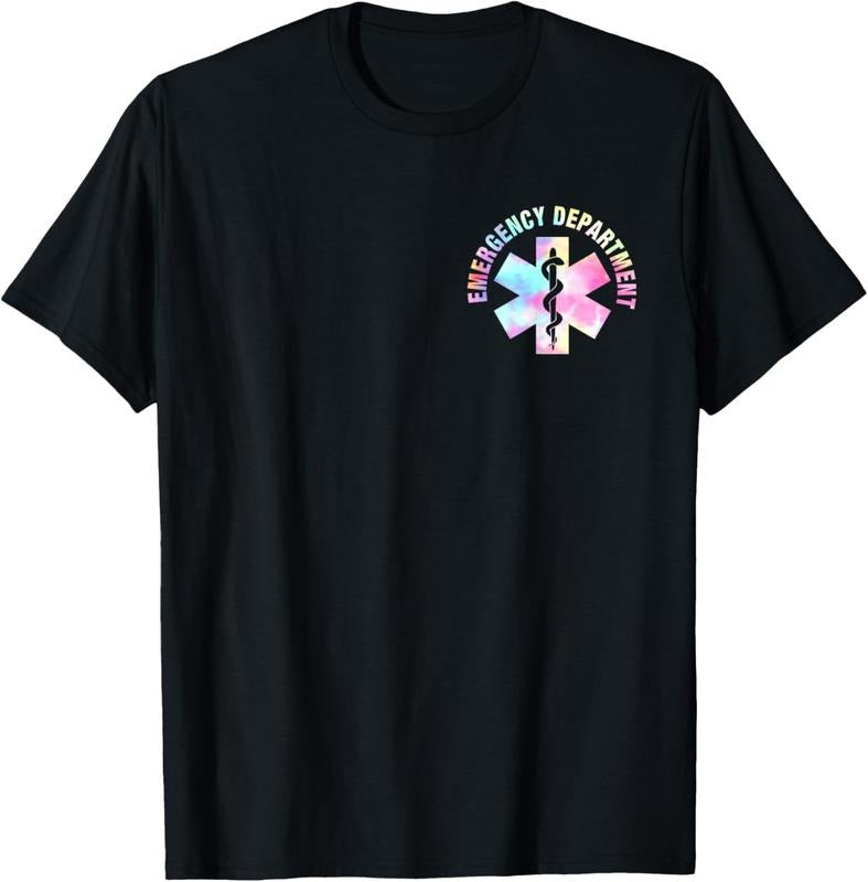 100% Cotton Emergency Nurse ER 2 Sided - Adult & Kids T-Shirts, Sweatshirts & Hoodies apparel design preview 1